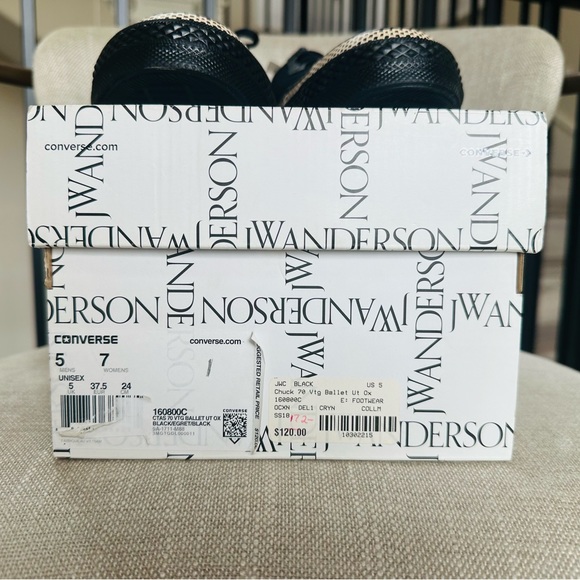 Converse&JW Anderson sneakers, new with dust bag, extra laces and premium box - Picture 4 of 5